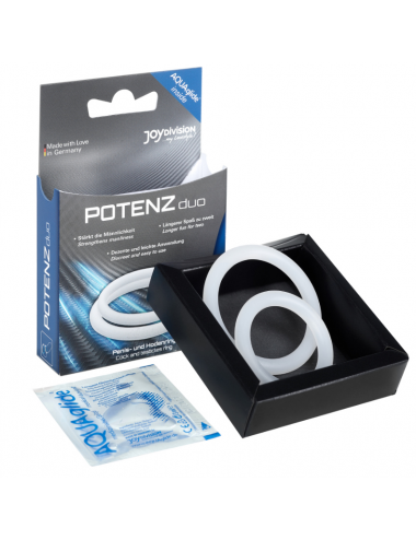 POTENZ DUO RINGE WEISS - M