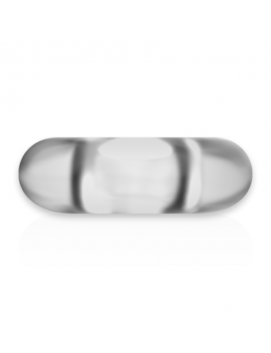 POWERING - SUPER FLEXIBLER UND WIDERSTANDSFÄHIGER PENISRING 4,5 CM KLAR