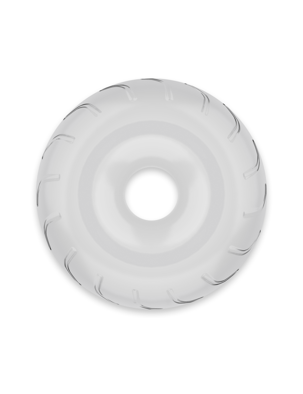 POWERING SUPER FLEXIBLE BESTÄNDIGER RING 5CM PR08 CLEAR POWERING SUPER FLEXIBLE BESTÄNDIGER RING 5CM PR08 CLEAR
