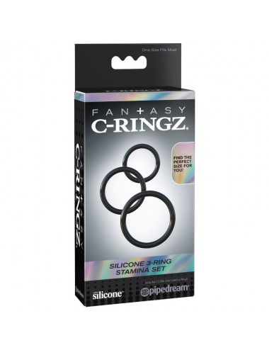 FANTASY C-RINGZ SILIKON 3 RING STAMINA SET