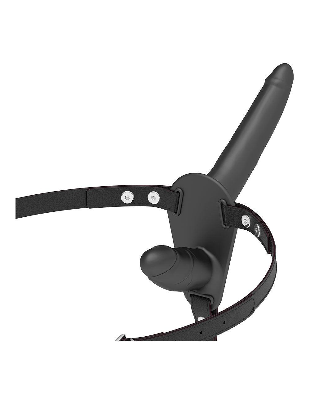 FETISH SUBMISSIVE DOUBLE PENETRIX STRAP-ON SCHWARZ