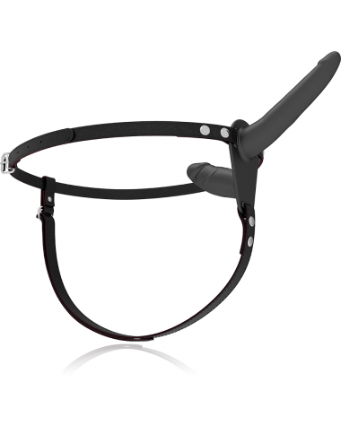 FETISH SUBMISSIVE DOUBLE PENETRIX STRAP-ON SCHWARZ