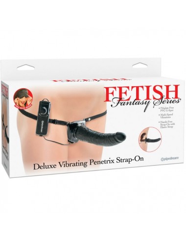 FETISH FANTASY SERIE DELUXE VIBRIERENDE PENETRIS STRAP-ON