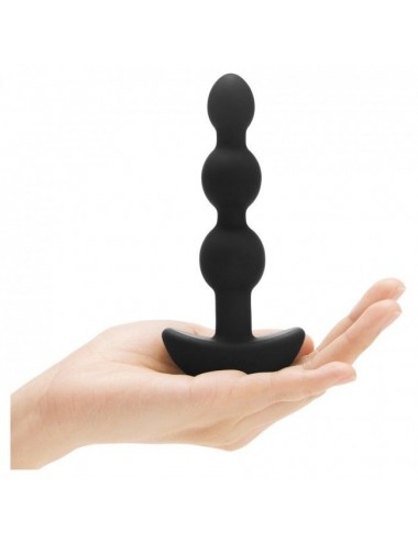 B-VIBE - TRIPLET ANAL-FERNBEDIENUNGSPERLEN SCHWARZ