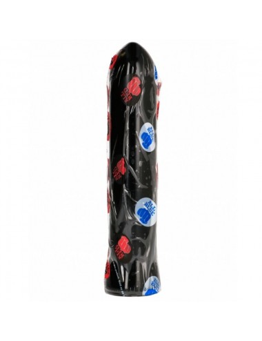 GANZ SCHWARZER DILDO 22 CM