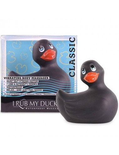 ICH RUBBE MEINE DUCKIE CLASSIC VIBRATING DUCK SCHWARZ