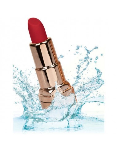 CALEX HIDE & PLAY RECHARGEABLE LIPSTICK BULLET - ROT