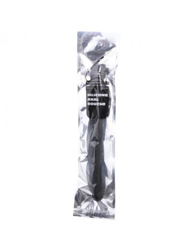 GANZ SCHWARZ SILIKON ANAL DOUCHE STOPPER 27CM