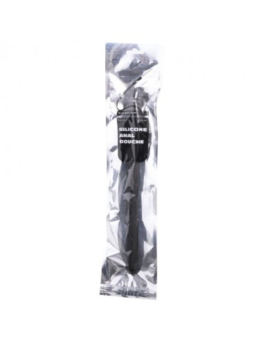 ALL BLACK MEGA RIPPLE SILIKON ANAL DOUCHE 28.5CM