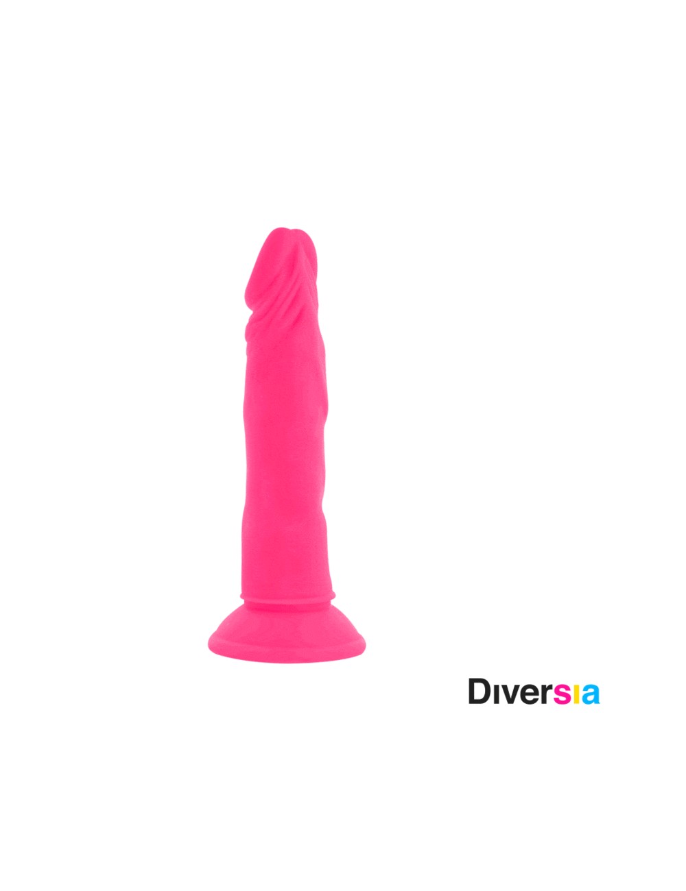 DIVERSIA FLEXIBLER VIBRIERENDER DILDO 23 CM - ROSA