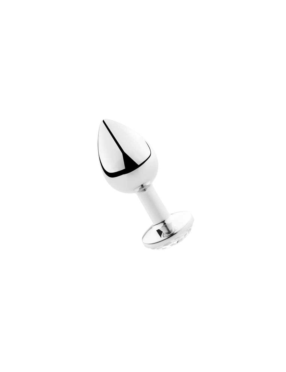 SECRETPLAY PLUG ANAL TRANSPARENT ALUMINIUM 7CM SECRETPLAY PLUG ANAL TRANSPARENT ALUMINIUM 7CM