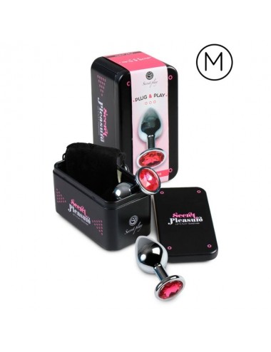 SECRETPLAY PLUG ANAL FUCHSIA 8CM