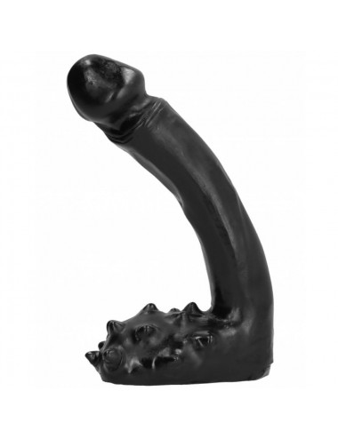 GANZ SCHWARZER DILDO 19CM