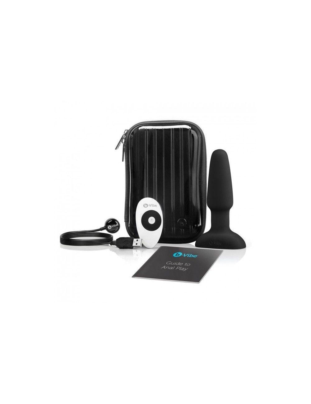 B-VIBE RIMMING CONTROL REMOTO ANAL PLUG 2 NEGRO B-VIBE RIMMING CONTROL REMOTO ANAL PLUG 2 NEGRO