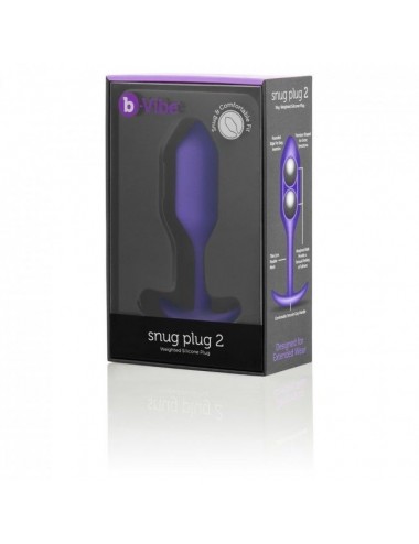 B-VIBE - SNUG ANAL PLUG 2 FLIEDER