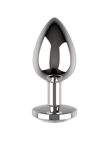 COQUETTE CHIC DESIRE - ANALPLUG METALL KLAR FARBE GRÖSSE M 3.5 X 8 CM