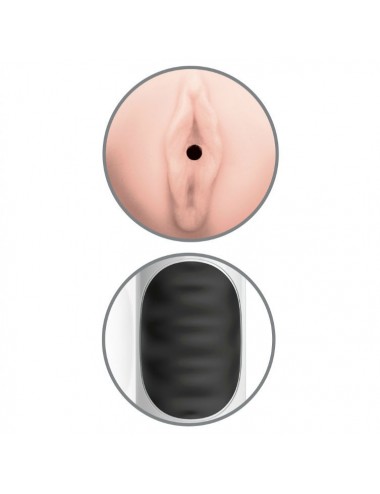 PIPEDREAM EXTREME TOYZ MEGA GRIP VAGINA MASTURBATOR VIBRATOR