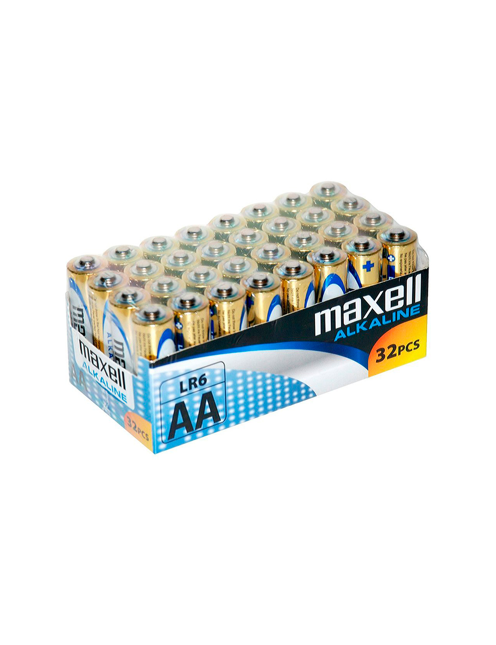 MAXELL BATTERIE ALCALINA AA LR6 PACK * 32 UDS MAXELL BATTERIE ALCALINA AA LR6 PACK * 32 UDS