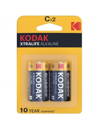 KODAK XTRALIFE ALKALINE BATTERIES CX 2 EINHEITEN