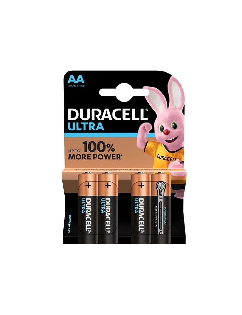DURACELL ULTRA POWER ALKALINE BATTERIE AA LR6 BLISTER * 4 DURACELL ULTRA POWER ALKALINE BATTERIE AA LR6 BLISTER * 4