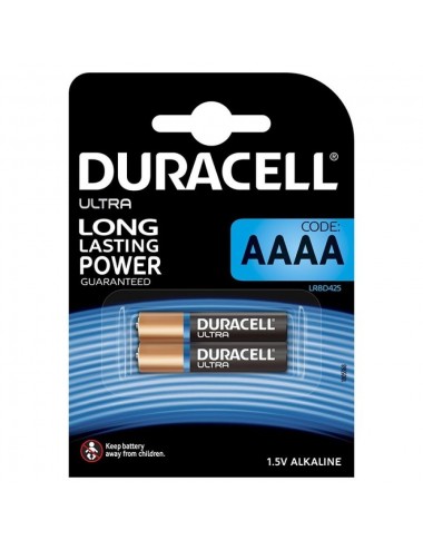 DURACELL ULTRA POWER ALKALINE BATTERIE AAAA MX2500 1