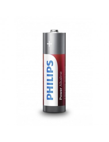 PHILIPS POWER ALKALINE BATTERIE AA LR6 BLISTER * 4