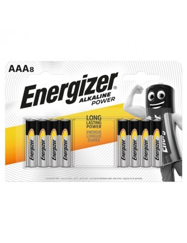 ENERGIZER ALKALIBATTERIE LEISTUNG AAA LR03 8 EINHEIT