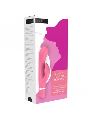 B SWISH - BWILD CLASSIC MARINE RABBIT VIBRATOR GUAVA