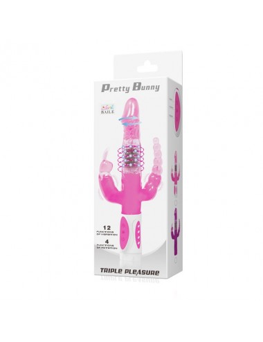 BAILE - PRETTY BUNNY DREIFACHER VIBRATOR ROTATOR