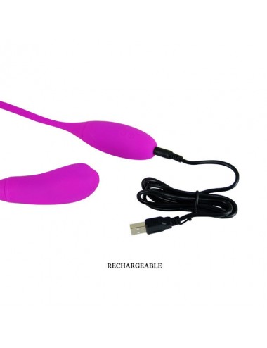 PRETTY LOVE - SMART - SNAKY VIBE VIBRATOR 7V + 3 TICKLING