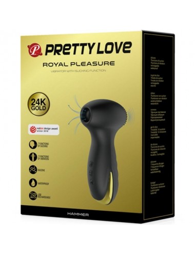 PRETTY LOVE - SMARTE HAMMERVIBRATION UND STIMULIERENDE WELLEN