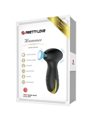 PRETTY LOVE - SMARTE HAMMERVIBRATION UND STIMULIERENDE WELLEN