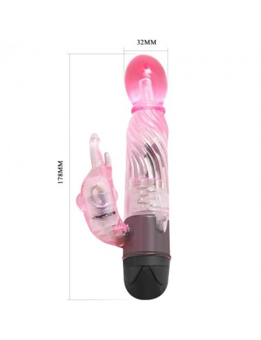 GIVE YOU A KIND OF LOVER VIBRADOR CON RABBIT ROSA 10 MODOS