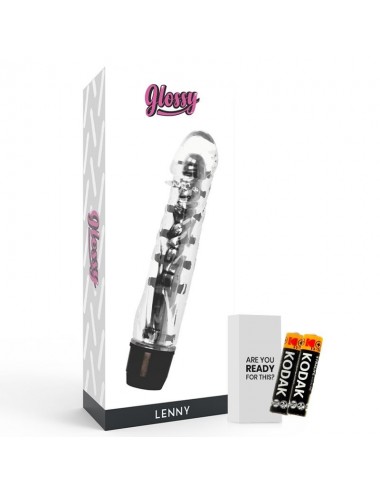 GLOSSY LENNY VIBRADOR NEGRO