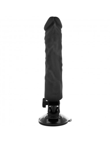 BASECOCK REALISTIC VIBRATOR FERNBEDIENUNG SCHWARZ 21 CM