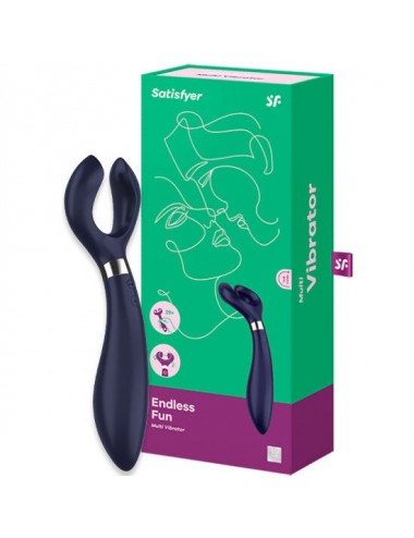 SATISFYER ENDLESS FUN MULTI VIBRATOR 3 BLAU