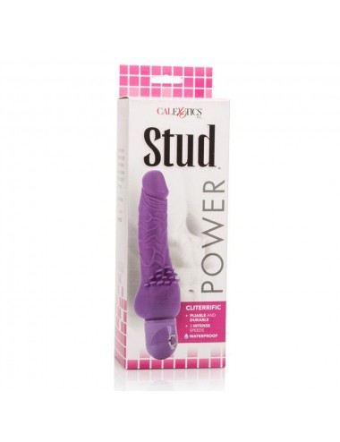 CALEX POWER STUD CLITERRIFIC PURPLE VIBRATOR