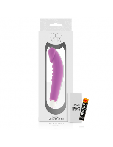 DOLCE VITA REALISTIC PLEASURE PURPLE SILICONE