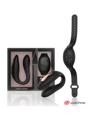 ANNE'S DESIRE - DUAL PLEASURE TECNOLOG A WATCHME BLACK