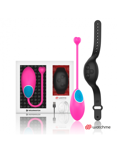 WEARWATCH EGG WIRELESS TECHNOLOGY UHR FUCHSIA / JET BLACK