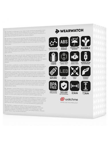 WEARWATCH - WATCHME-TECHNOLOGIE FERNBEDIENUNG EGG FUCHSIA / JET