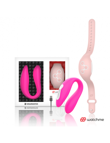 WEARWATCH - WATCHME DUAL TECHNOLOGY VIBRATOR FUCHSIA / PINK