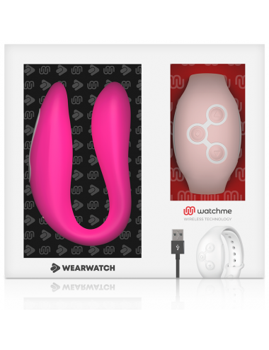 WEARWATCH - WATCHME DUAL TECHNOLOGY VIBRATOR FUCHSIA / PINK