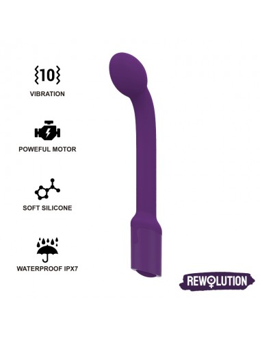 REWOLUTION REWOFLEX FLEXIBLE G-POINT STIMULATOR VIBRATOR