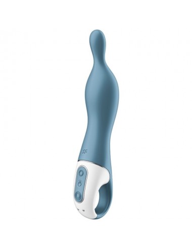 SATISFYER A-MAZING 1 A-SPOT VIBRATOR - BLAU