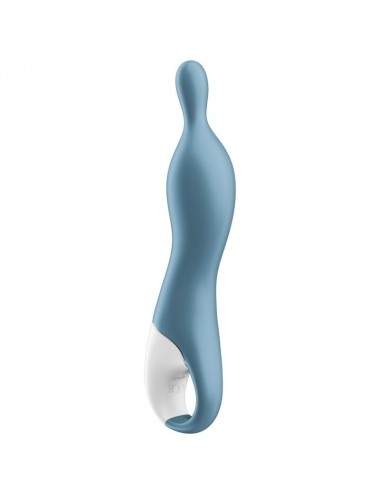 SATISFYER A-MAZING 1 A-SPOT VIBRATOR - BLAU