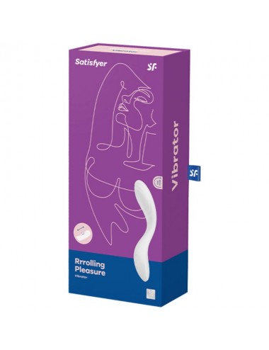 SATISFYER - RRROLLING PLEASURE GSPOT VIBRATOR WEISS