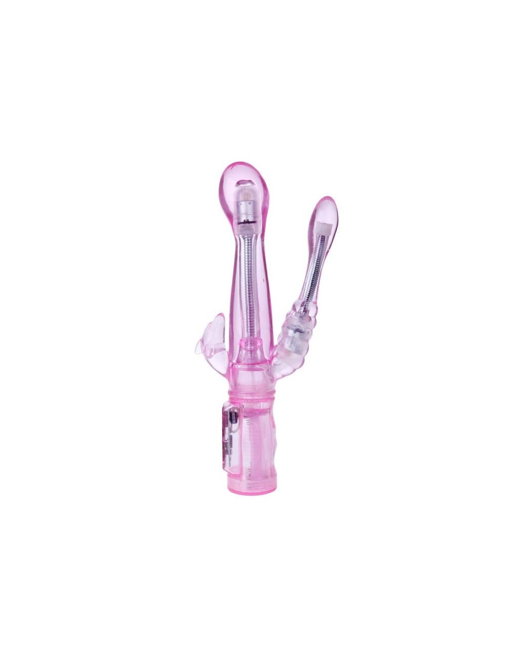 VIBRADOR FLEXIBLE CON ESTIMULADOR ANAL