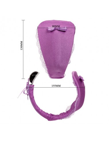 BAILE - TANGA MIT VIBRATOR MIT FLIEDER FERNBEDIENUNG