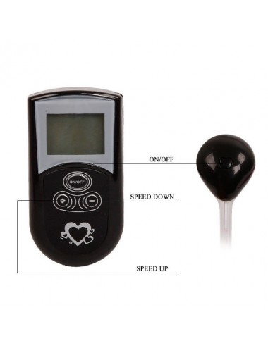 BAILE - TANGA MIT VIBRATOR MIT FLIEDER FERNBEDIENUNG